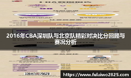 2016年CBA深圳队与北京队精彩对决比分回顾与赛况分析